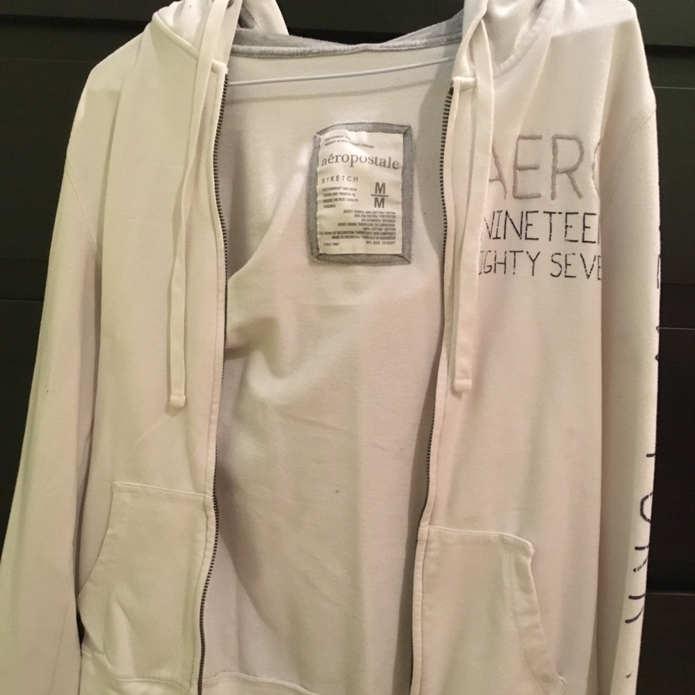 Aeropostale white jacket